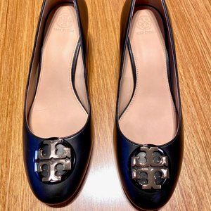 New 10.5 Tory Burch Black 2" (50mm) Heels